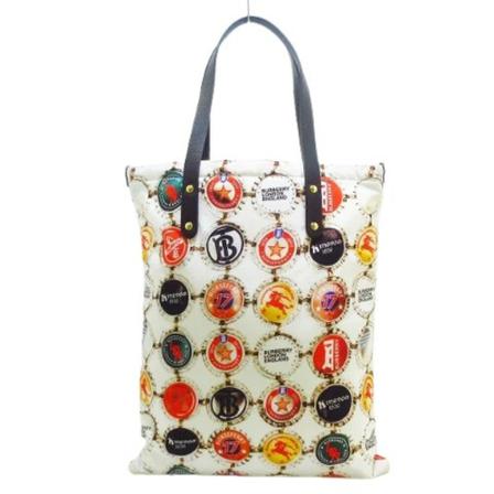 Burberry Vintage Pre-owned Polyester Totes , Beige , Dames , Maat: ONE Size Vintage Tassen
