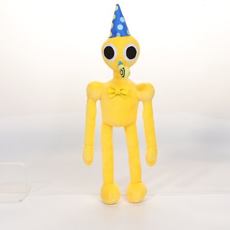 Regnbåge vänner - gul clown dregla monster