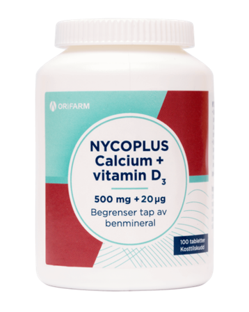 Nycoplus calcium m/D3-vit tab