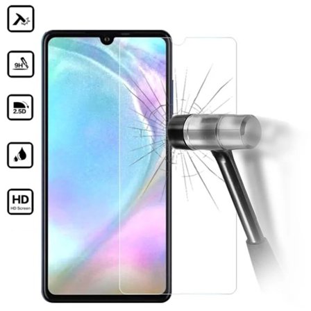 Huawei P30 skærmbeskytter 9H passer til cover etui hovedtelefoner -