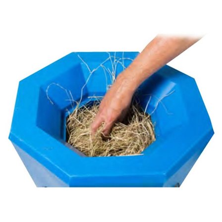 Stubbs Lidded S4280 Hay Roller Horse Blå