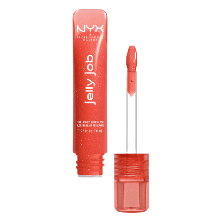 NYX Professional Makeup Jelly Job Läppglans Unisex Orange 8 ML
