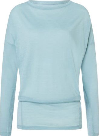 Super.natural Women's JP Yoga Loose Long Sleeve Women long-sleeved training tops Blue XS