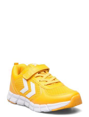 Speed Jr Lave Sneakers Gul Hummel*Betinget Tilbud