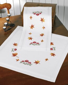 Løper Høsttegn med eller uten garn - Med garn - Permin