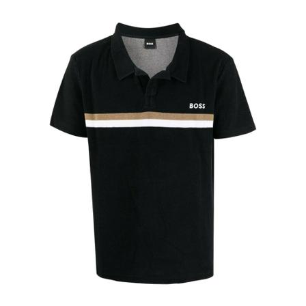 Hugo Boss Polo , Zwart , Heren , Maat: L