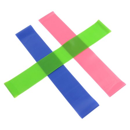 3 st Stols Stretch Fotband, Studsiga Stolband för Barn Sensorisk ADHD Autism Fotband för Barn med Rastlöshet (0.4, 0.6, 0.8 mm)