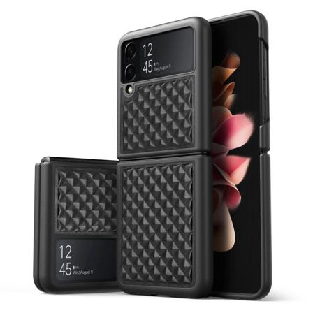 Dux Ducis Galaxy Z Flip 3 Skal Äkta Läder Venice - Svart