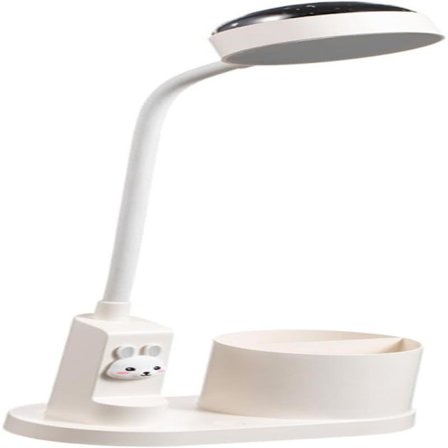 Multifunktionel Natlampe Projektor med Stjernehimmel & LED Skrivebordslampe, Dæmpbar til Soveværelse, Studier & Natbrug