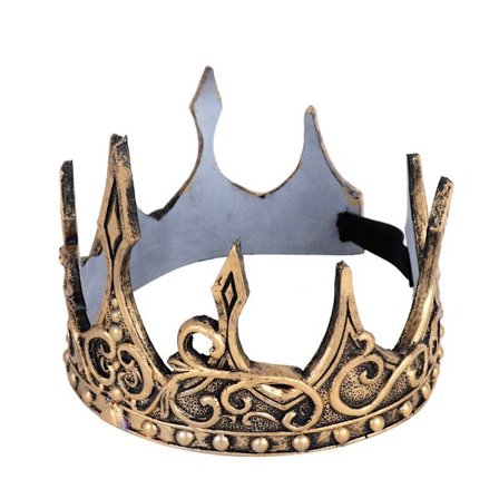 Hår Smykke Krone Konge Royal Tiara Menn Metall Stor Tiaras For