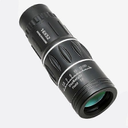 Naiwang Monokulär, 16x Förstoring, 52mm, Monokulärt Teleskop