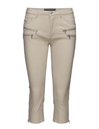 Fqaida-Ca Trousers Capri Trousers Kermanvärinen FREE/QUENT