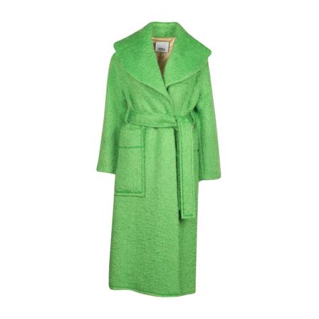 Erika Cavallini Riemed Jass , Groen , Dames , Maat: M TrenchJass & Mantels