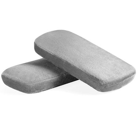 1 Par Stol Armleneputer Stol Armlenspute GRÅ