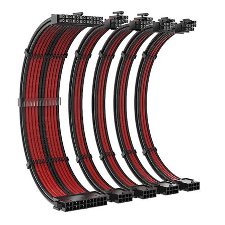 ATX 24-nastainen kaksois-PCIE 6+2-nastainen kaksois-EPS 4+4-nastainen virtalähteen jatkojohto