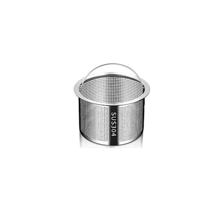 Ruostumattomasta teräksestä valmistettu keittiön tiskialtaan siivilä - 5 cm:n suodatin