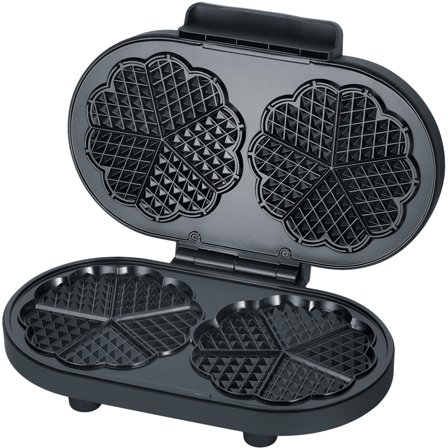 Severin WA 2118 dubbelt våffeljärn, svart | Köksmaskiner > Våffeljärn | Bagaren och Kocken