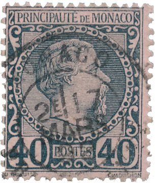 Monaco - YT 7 - Stemplet