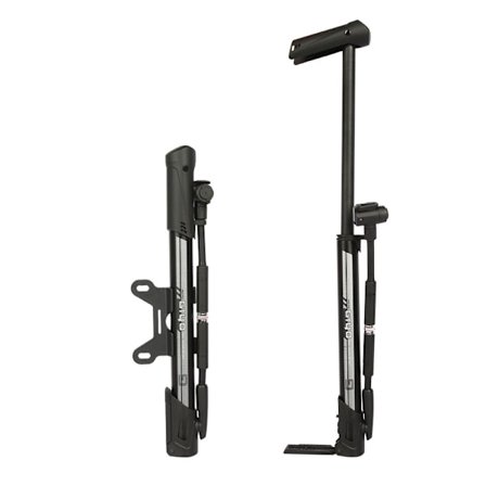 Mini sykkelpumpe, bærbar rammepumpe, ballongpumpe med ballpumpe nål, 100PSI høytrykk