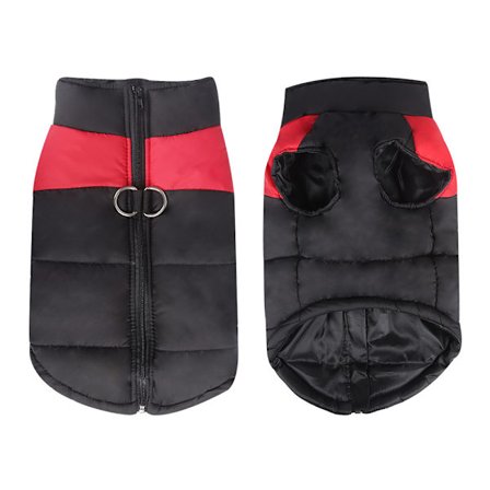 Kæledyrstøj vinter varmt kæledyrstøj Golden retriever bomuldsfrakke kan trækkes