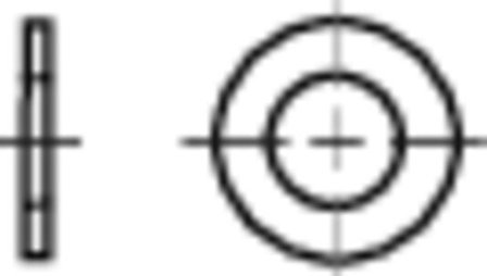 ARVID NILSSON SKIVE DIN125A M3 A4 20STK