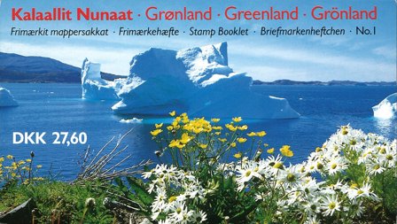 Grønland 1989 - AFA H-1 - Frimærkehæfte - Postfrisk