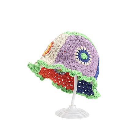 *2 stk Håndlaget Heklet Slouchy Lue for Kvinner*