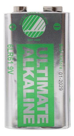 Deltaco Ultimate batteri - Svaneøkomerket - 10 x 6LR61 - Alkalisk