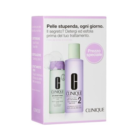 Clinique Sistema 3 Fasi Clarifying Lotion 2 - Cofanetto Detergente