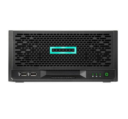 Hewlett Packard Enterprise HPE ProLiant MicroServer Gen10 Plus v2 Entry - ultramikrotårn - Pentium Gold G6405 4.1 GHz - 16 GB - uten HDD