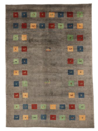 Gabbeh Persia Fine Rug Modern Brown/Black (Wool, Persia)