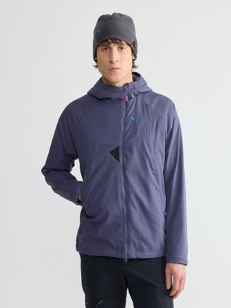 Klättermusen Drifa Hood Jacket Men's - Purple Stone - S