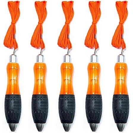 Brede kuglepenne, super tykke penne til gigt, Parkinsons, karpaltunnelsyndrom og essentiel håndtremor (pakke med 5)