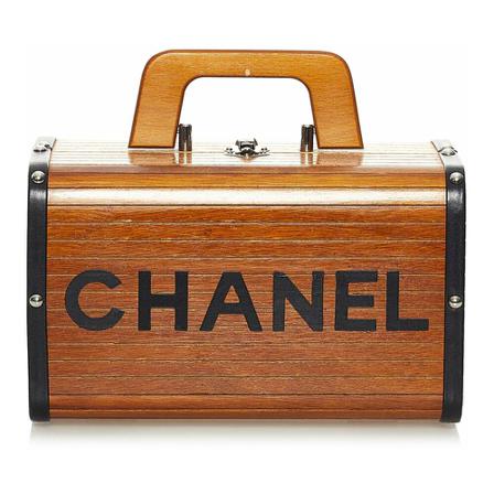 Chanel Vintage, Pre-owned Handbags Bruin, Dames, Maat:ONE Size