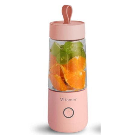 350ml Mini Portabel Elektrisk Fruktjuicer USB Smoothie Maker Blender Maskin