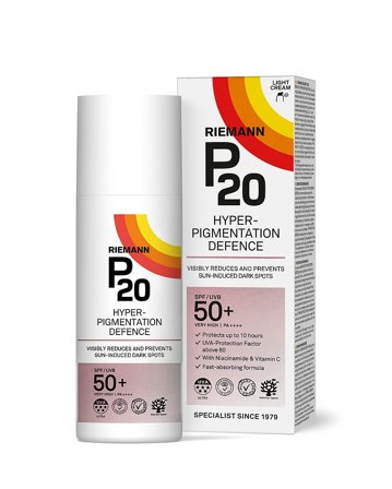 P20 Riemann Hyperpigmentation Defence Face SPF 50+ 50g, Skincare, Solcreme, Solcreme Til Ansigtet