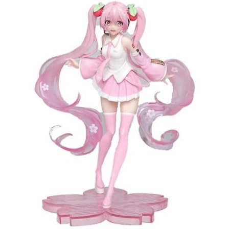 Caraele Anime-hahmo Anime-hahmo Actionhahmo Hatsune Miku Pinkki 23cm Hahmo Kokoelma Veistos Koriste