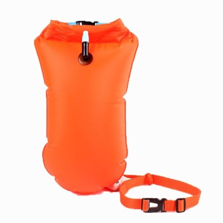 Swim Booy Air Dry Bag Open Water Swim ORANGE