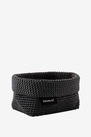 Blomus - Tekstiilikori Tela Medium - Harmaa - Piensäilytys - - Homeroom