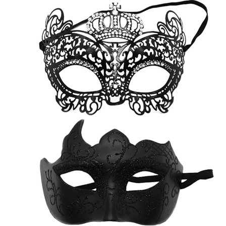 Et par vakre maske for par, sexy øyemaske for fest