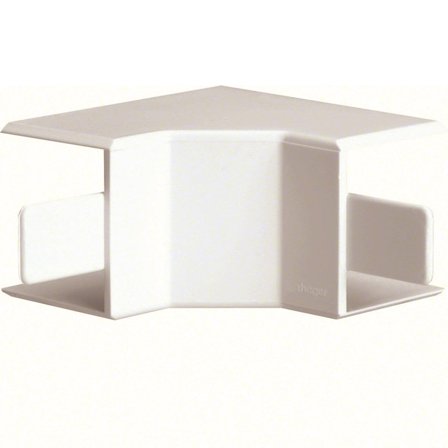 Hager LFF2003549016 Innerhörn för matarkanal, 20x35 mm, Installationsmaterial