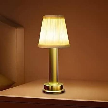 Sladdlös LED-bordslampa med batteri, laddningsbar skrivbordslampa utomhus batteridriven