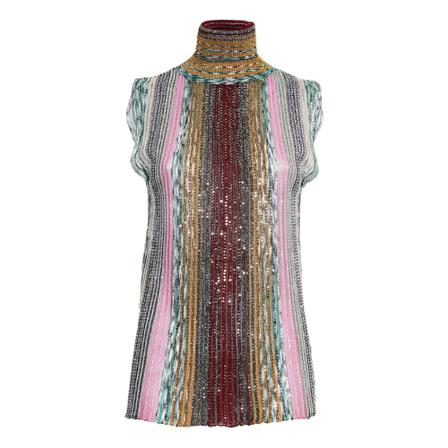 Missoni Women Clothing Topwear Multicolor Aw22 , Roze , Dames , Maat: M