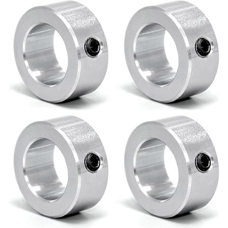 Sett med 4 justeringsringer - 20 mm - For trillebårer - Akselsikring (LGL)