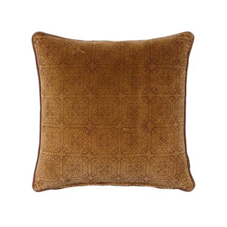 Samettinen karamellityyny 50x50cm – Cotton Comfort