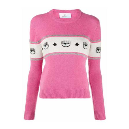 Chiara Ferragni Collection Chiara Ferragni Truis Pink , Roze , Dames , Maat: S