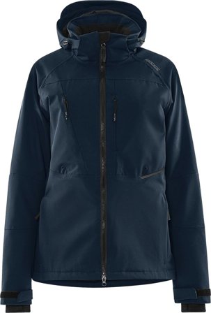 Arbetskläder Fristads Dam Vinterjacka stretch 4884 GLS, dam, Mörk marinblå
