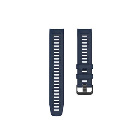 Marinblå silikonklockarmband för Garmin Instinct-klocktillbehör