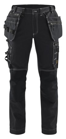 Blåkläder 713013709900D23 Työhousut musta, stretch D23, Vaatteet