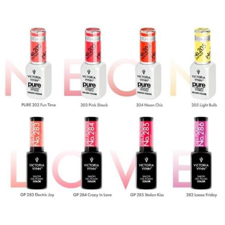 Victoria Vynn - Neon Spring Set - 8 Pack - Gellack Multifärg